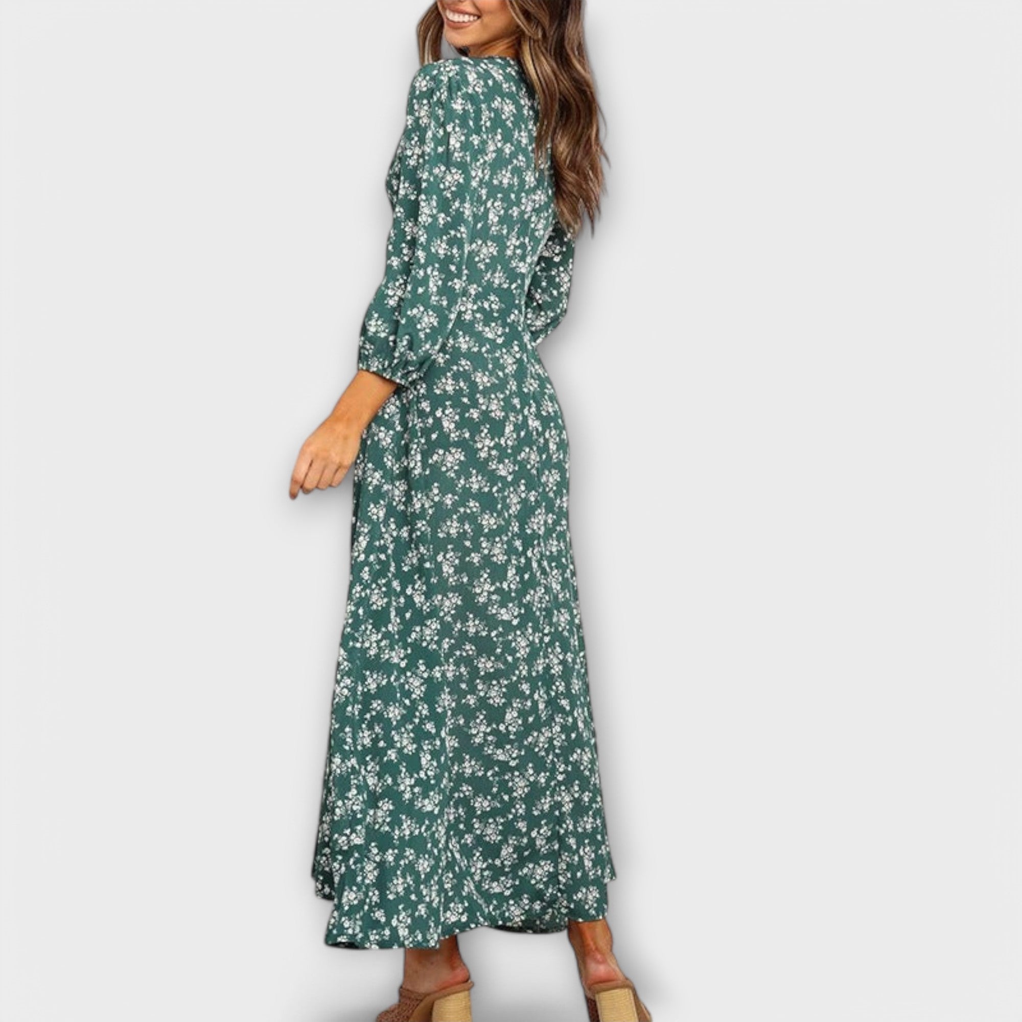 Maxikleid mit floralem Muster für Frauen