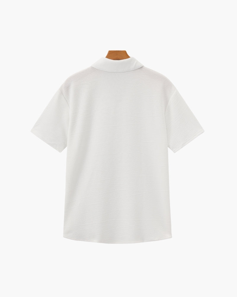 Baumwoll-Polo & Hosen-Set