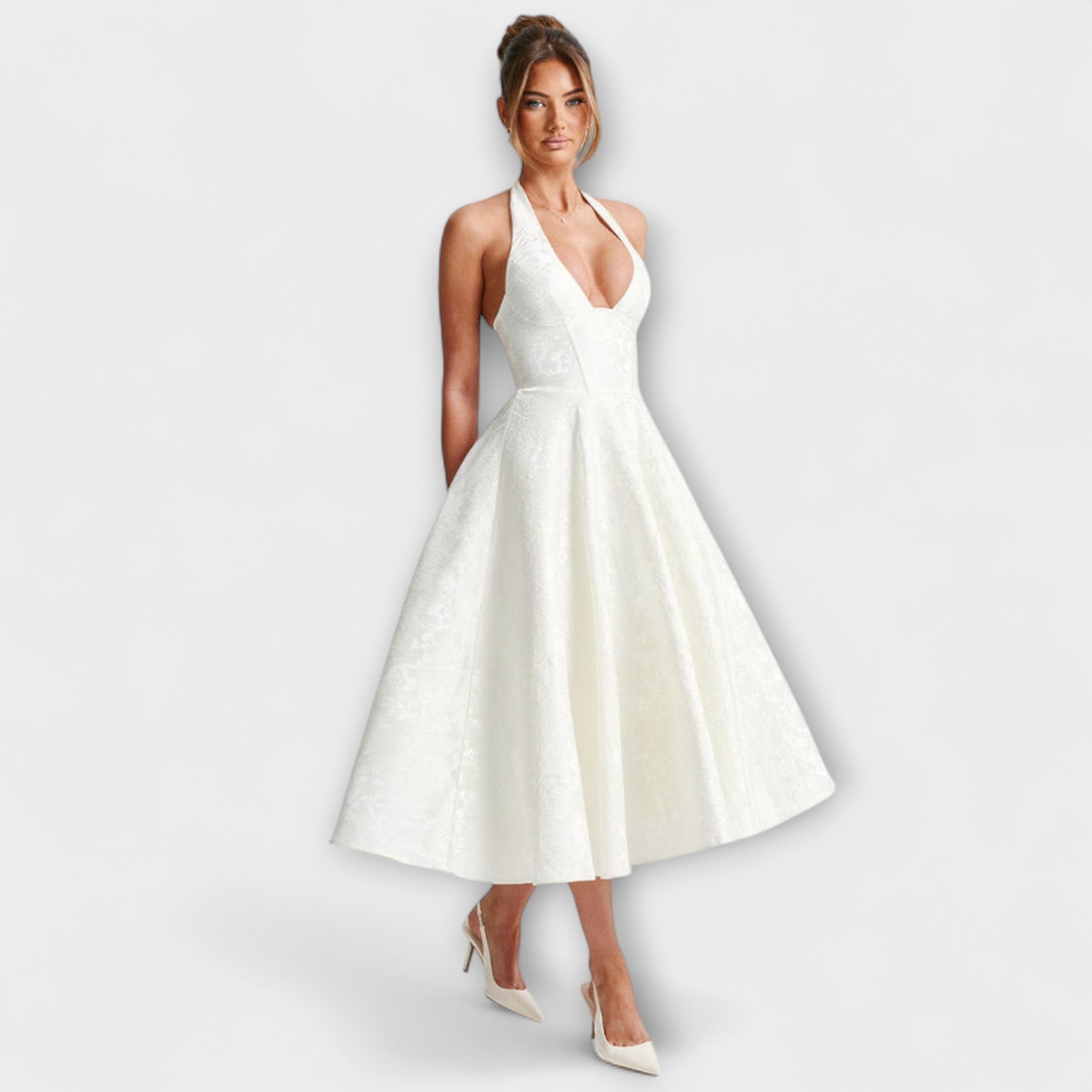 Catalina - Romantisches Midi-Kleid