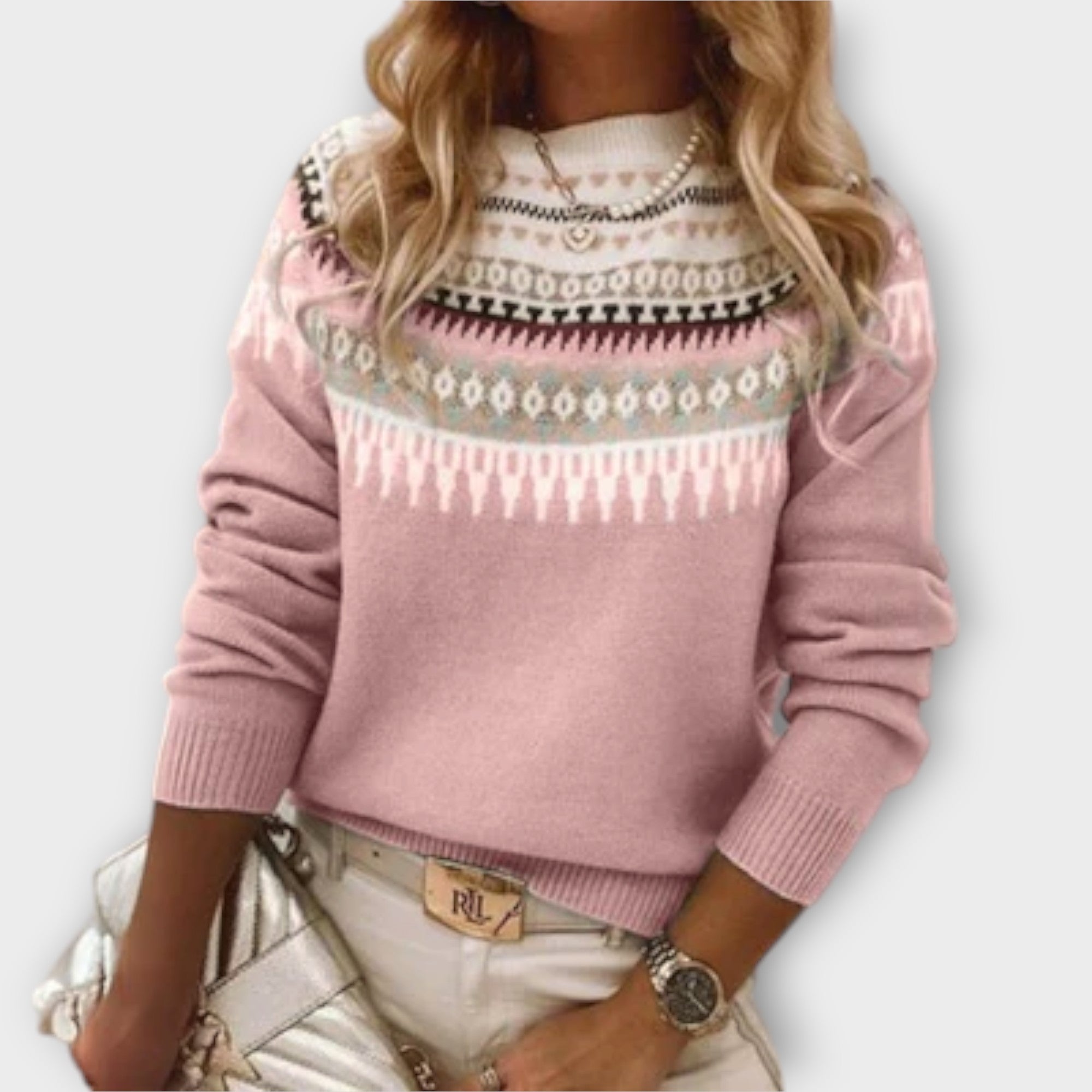 Lena - Kuscheliger & warmer Alltags-Strickpullover