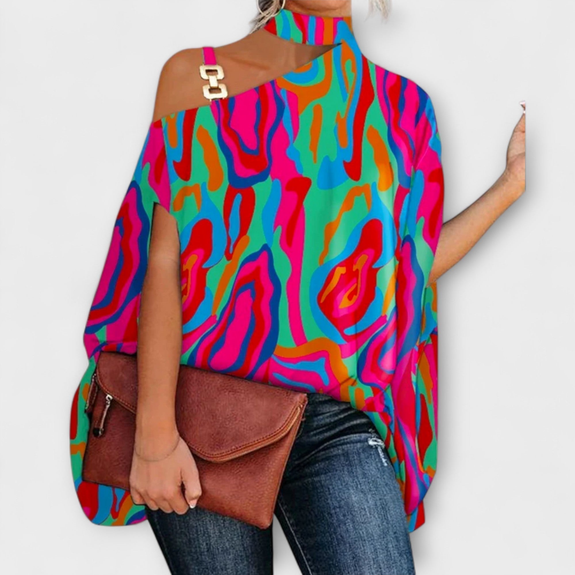 Off-Shoulder Bluse für Frauen