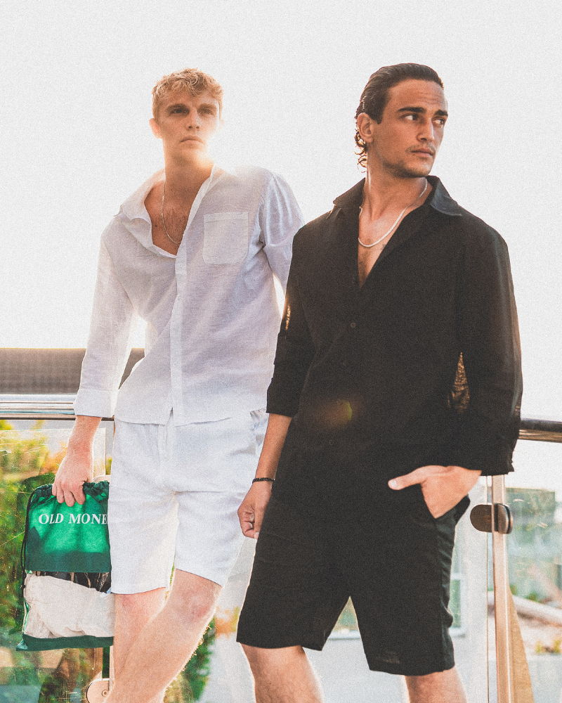 Casablanca - Premium Leinen Shorts