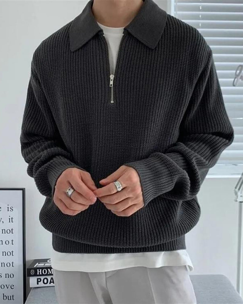 Cesare Half Zip Pullover
