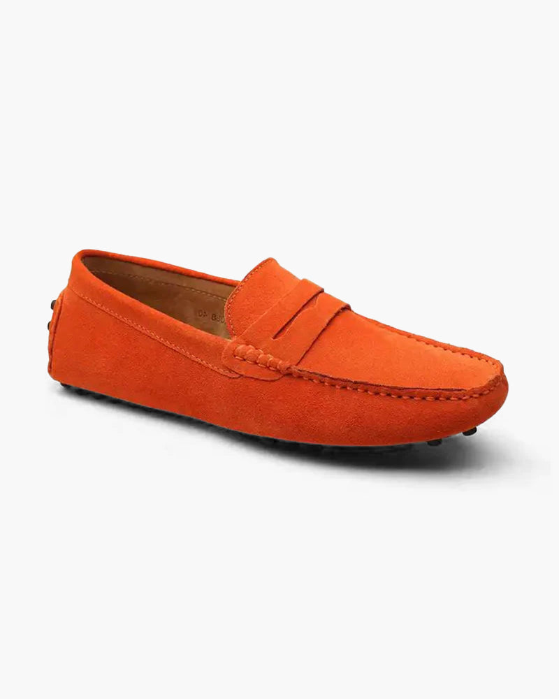 Wildleder Fahrer Slipper