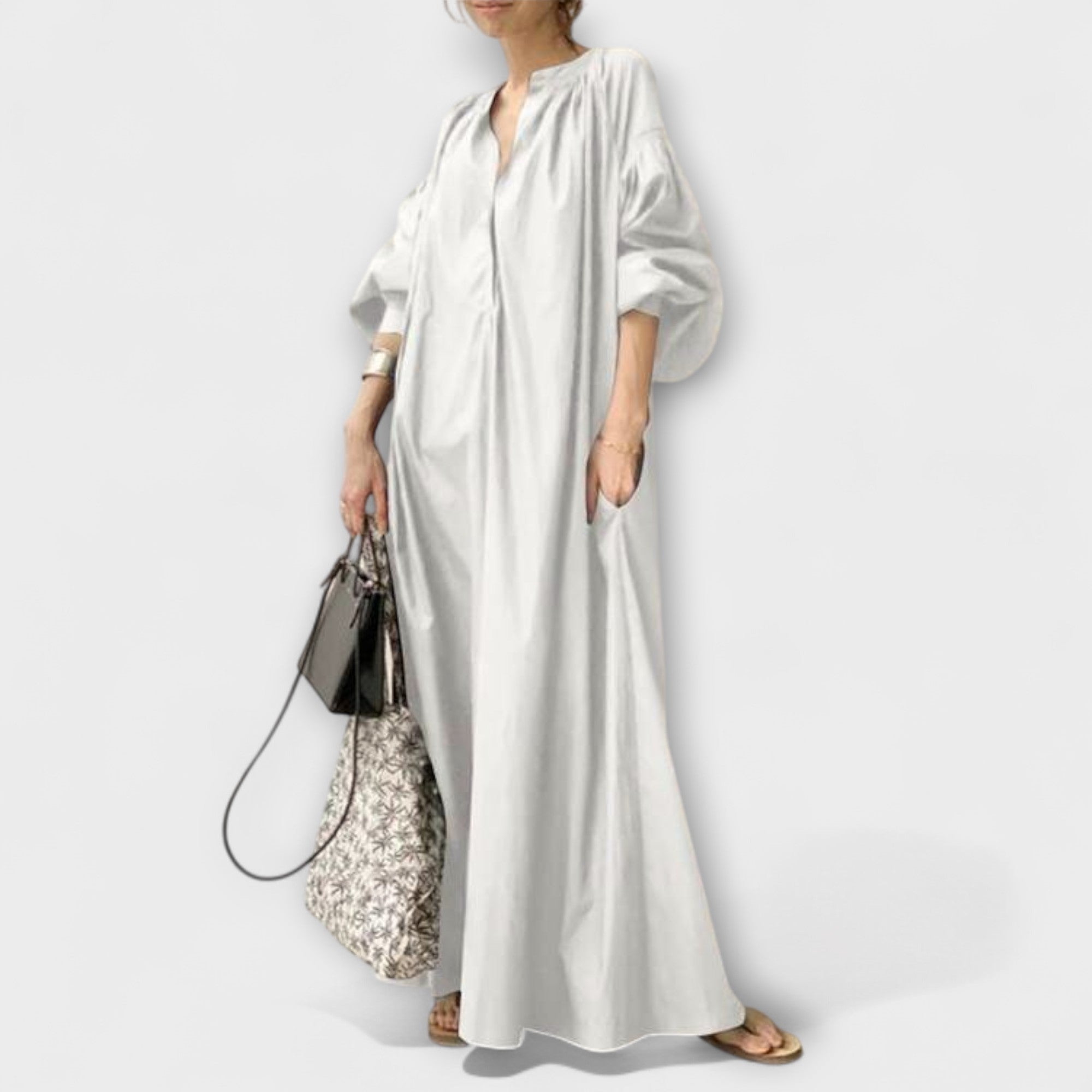 Gerhilde – Elegantes Midi-Kleid