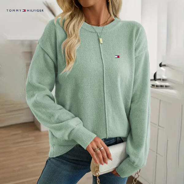 Lässiger Crew Neck Pullover