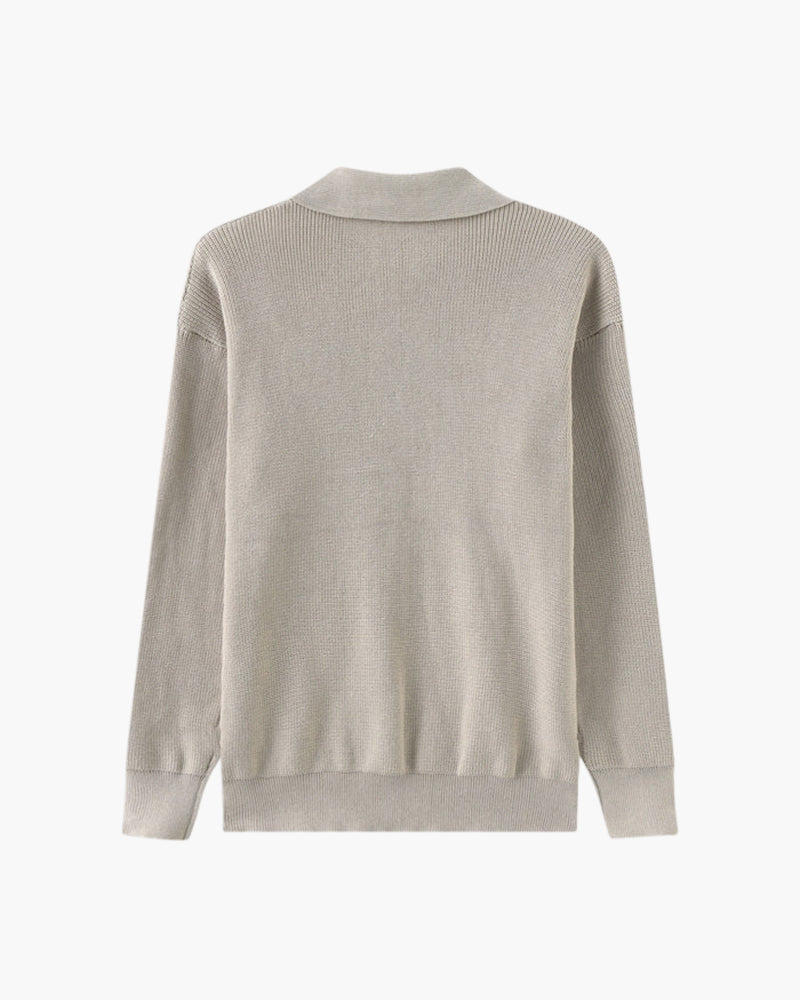Cesare Halbzip Sweater