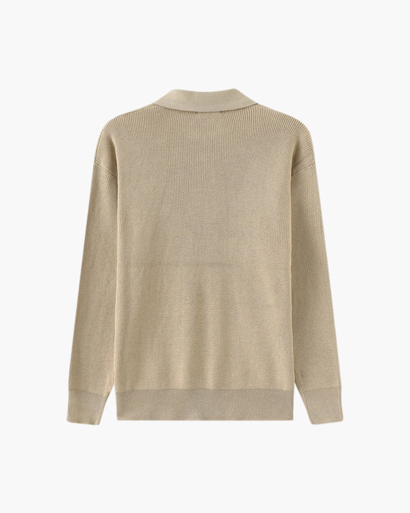 Cesare Halbzip Sweater