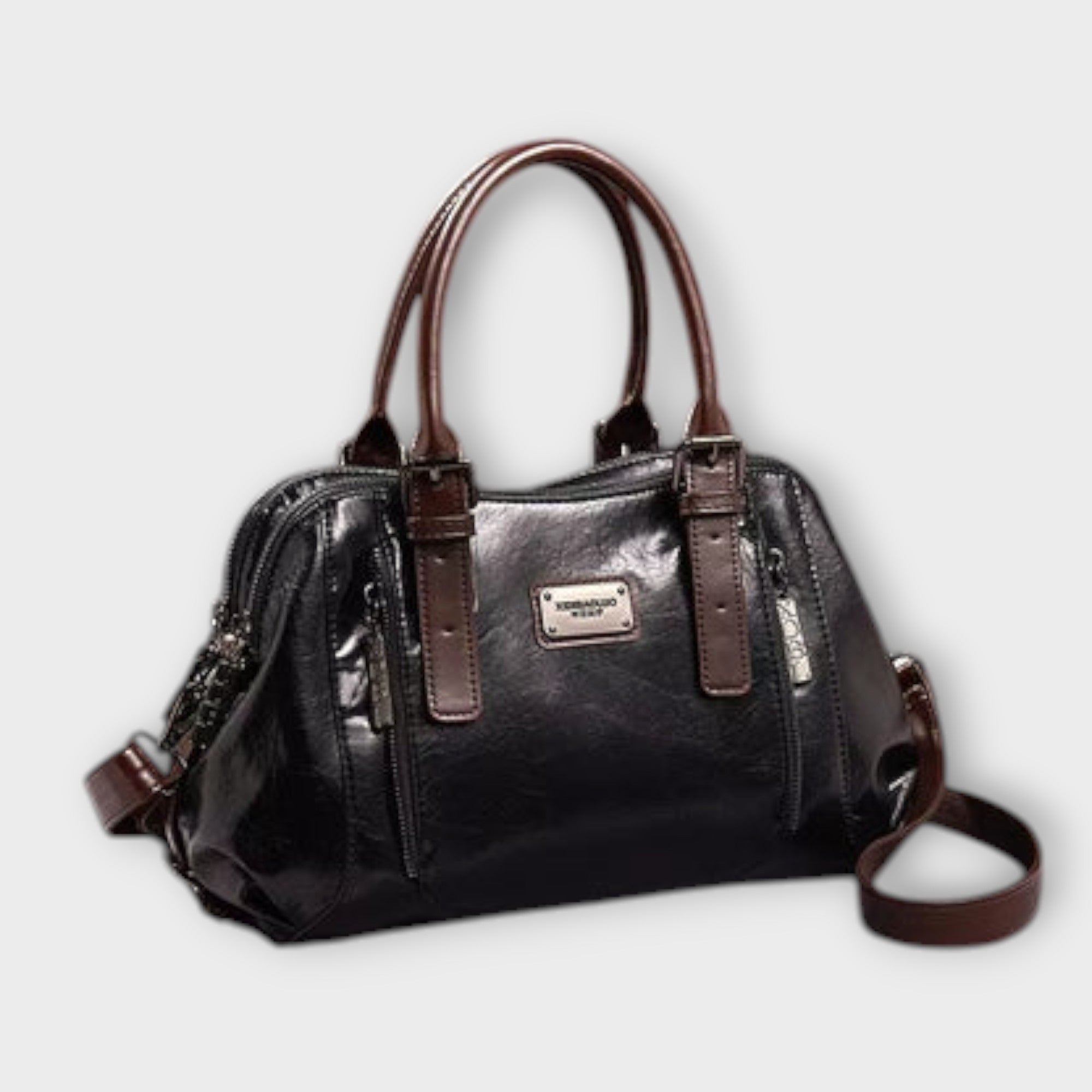 Aurellia. - Elegante Vintage-Schultertasche