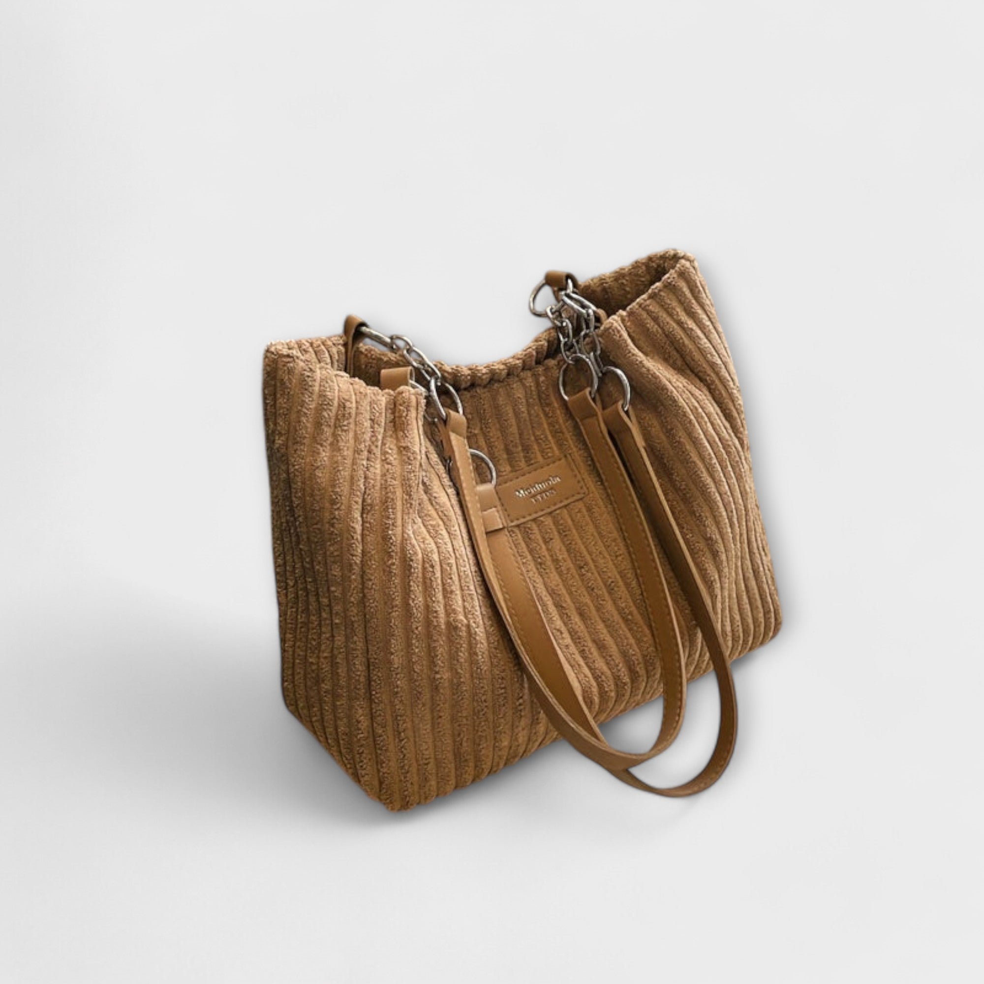 Aurellia. - Weiche Cord-Schultertasche