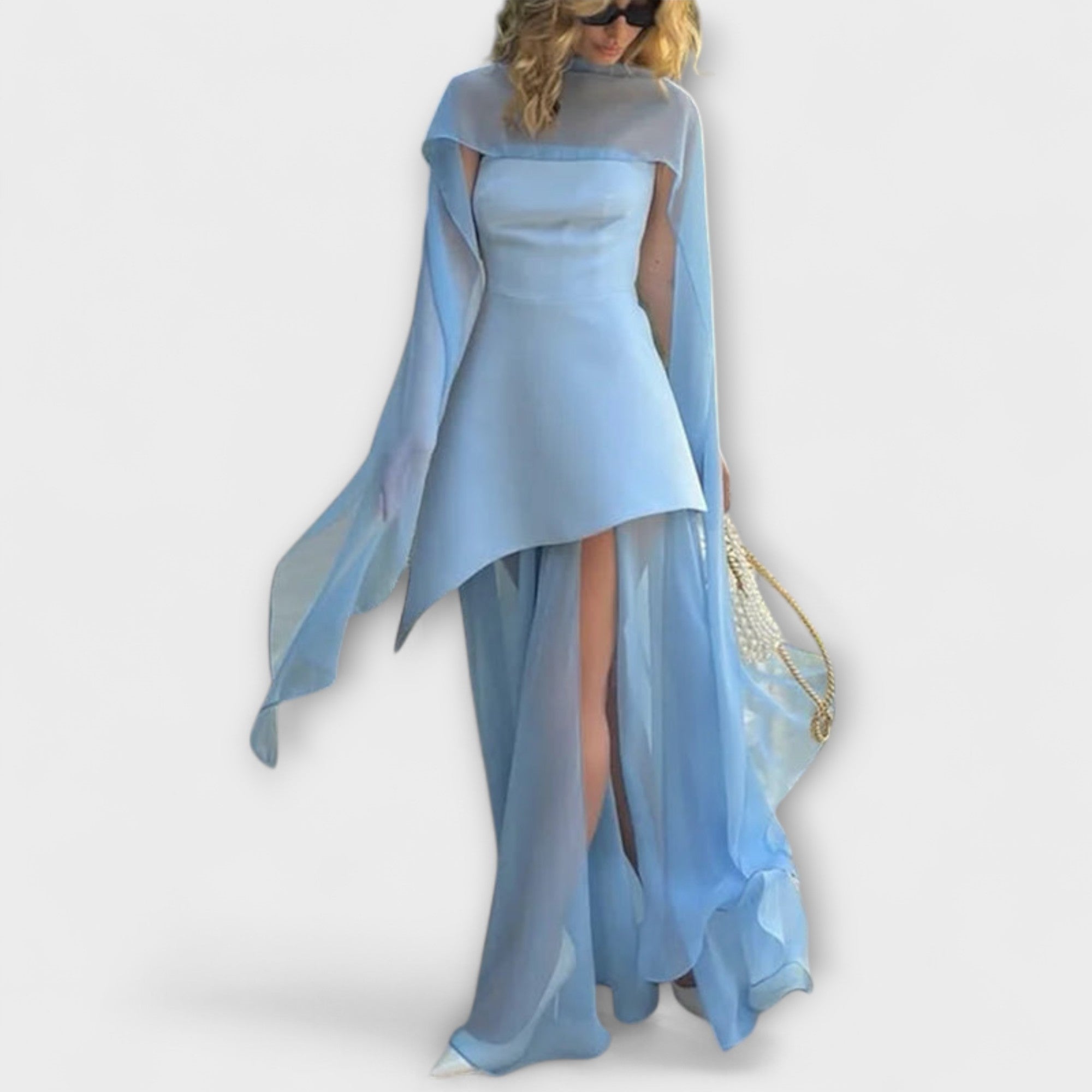 Goldie - Maxikleid aus Chiffon