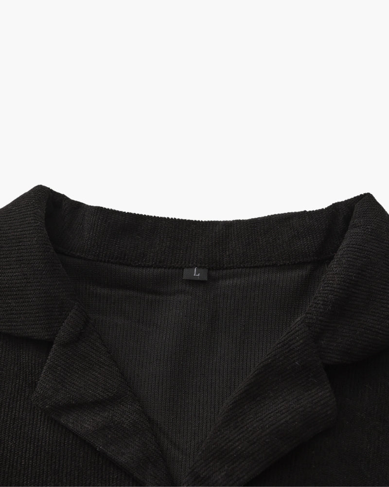 R. Ꮮаᴜгеn Das Riviera Samt-Kord-Set