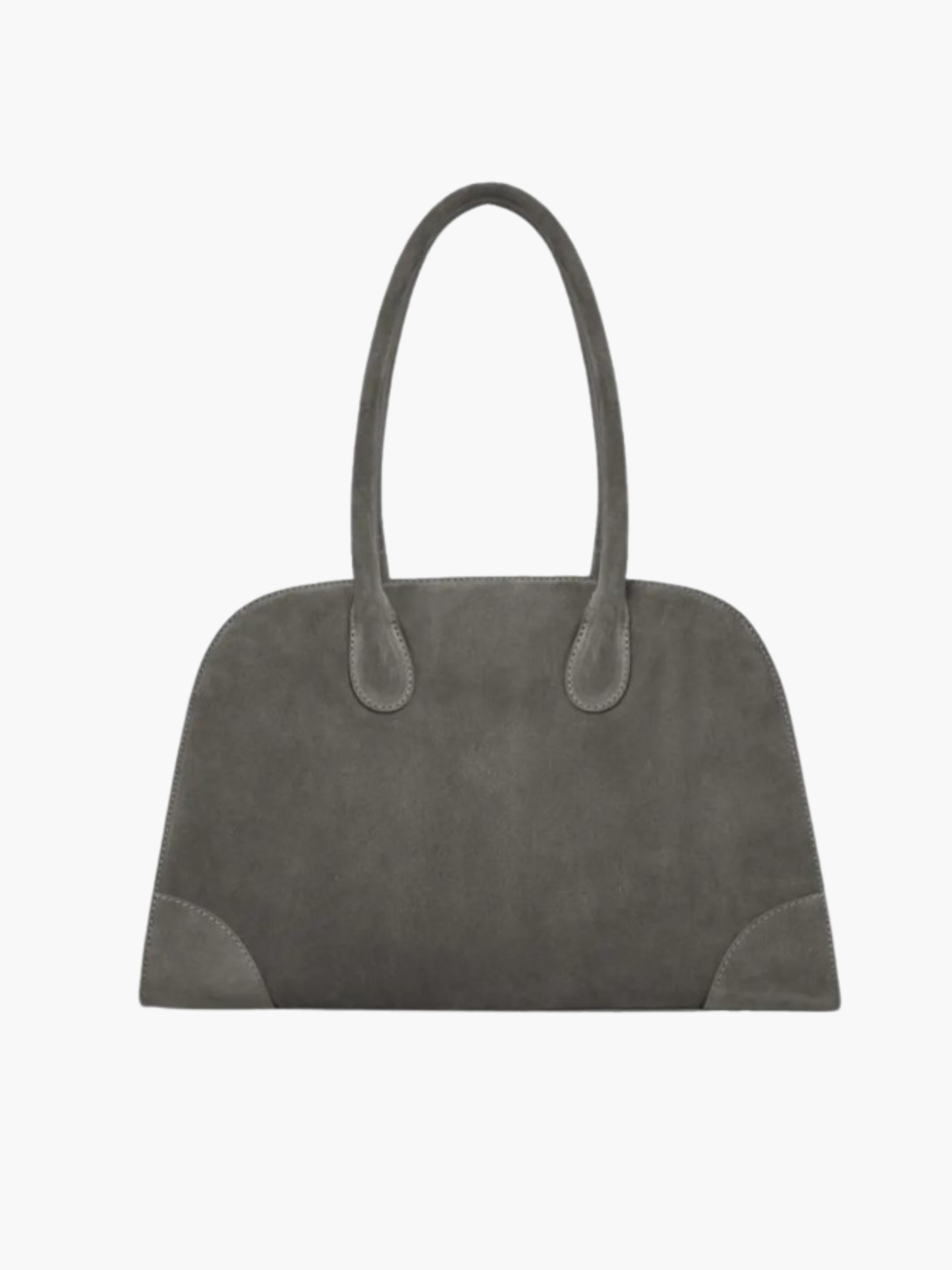 Serif Wildleder Tote