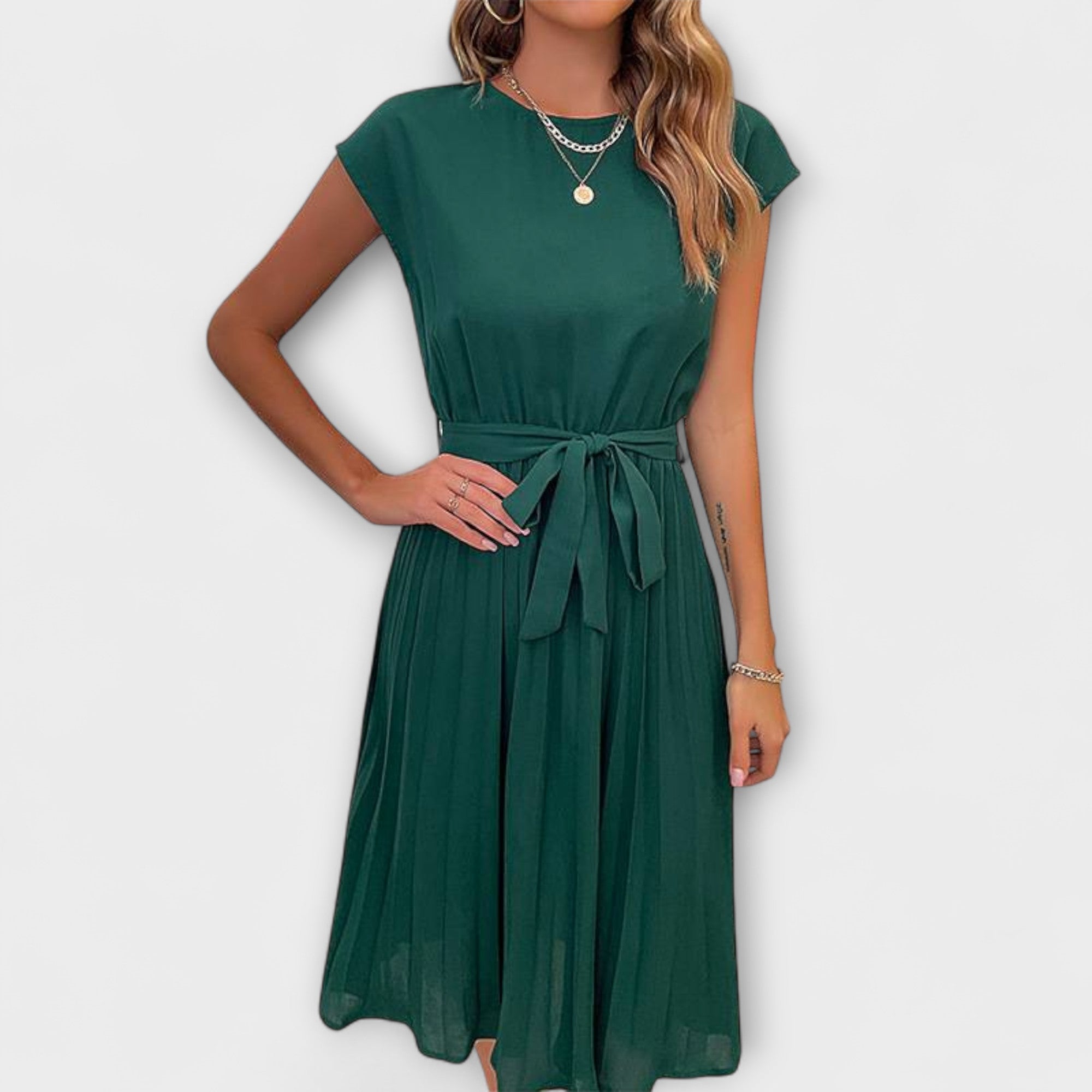 Elegantes Midi-Kleid