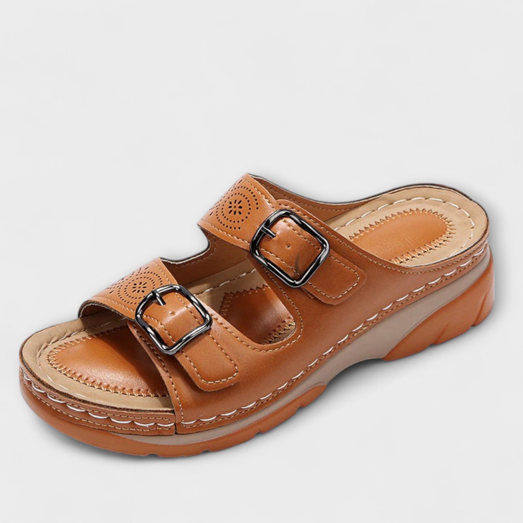 Orthopädische Leder-Sandalen