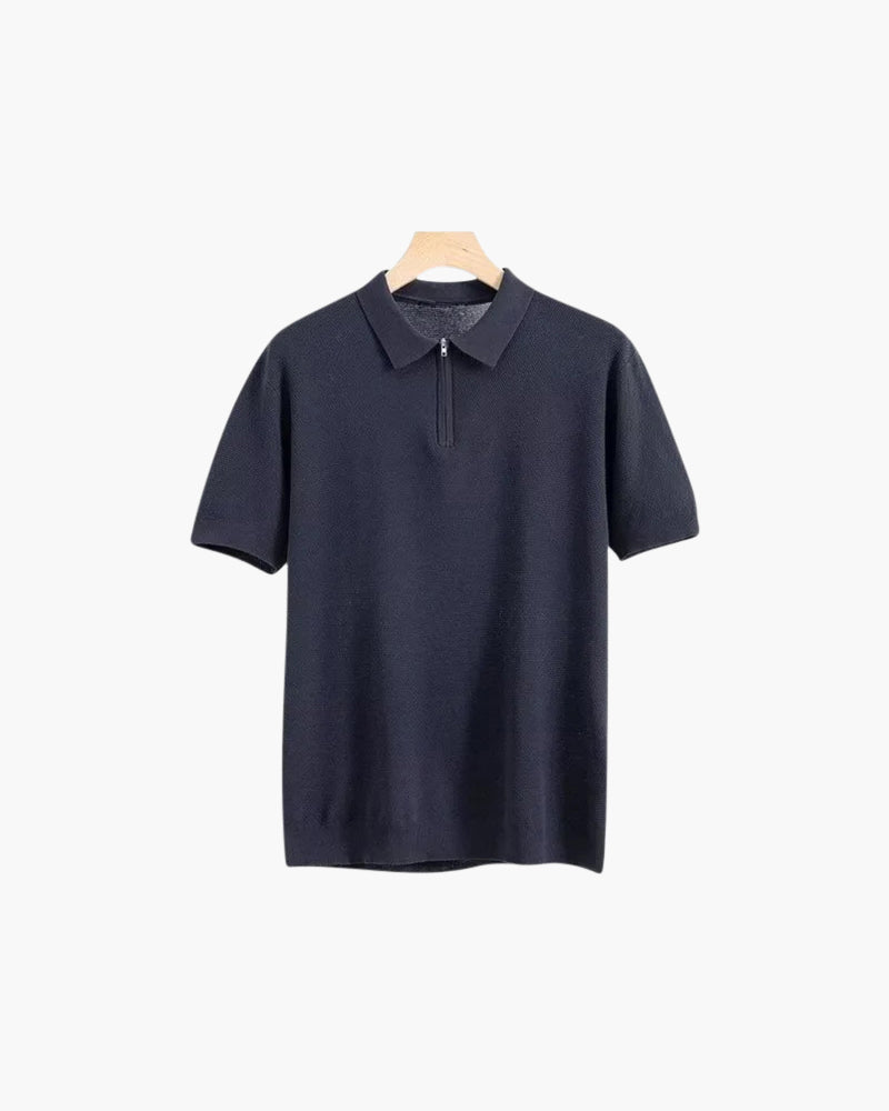 Marbella Zip-Up Polo