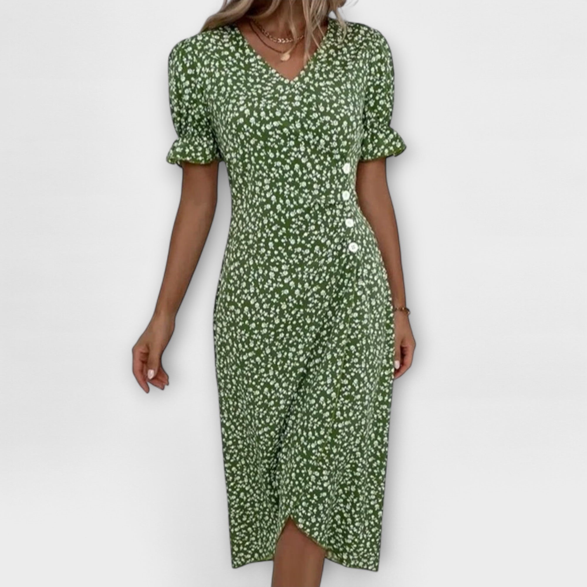 Leda - Elegantes & Bequemes Sommerkleid