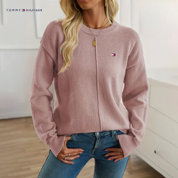 Lässiger Crew Neck Pullover