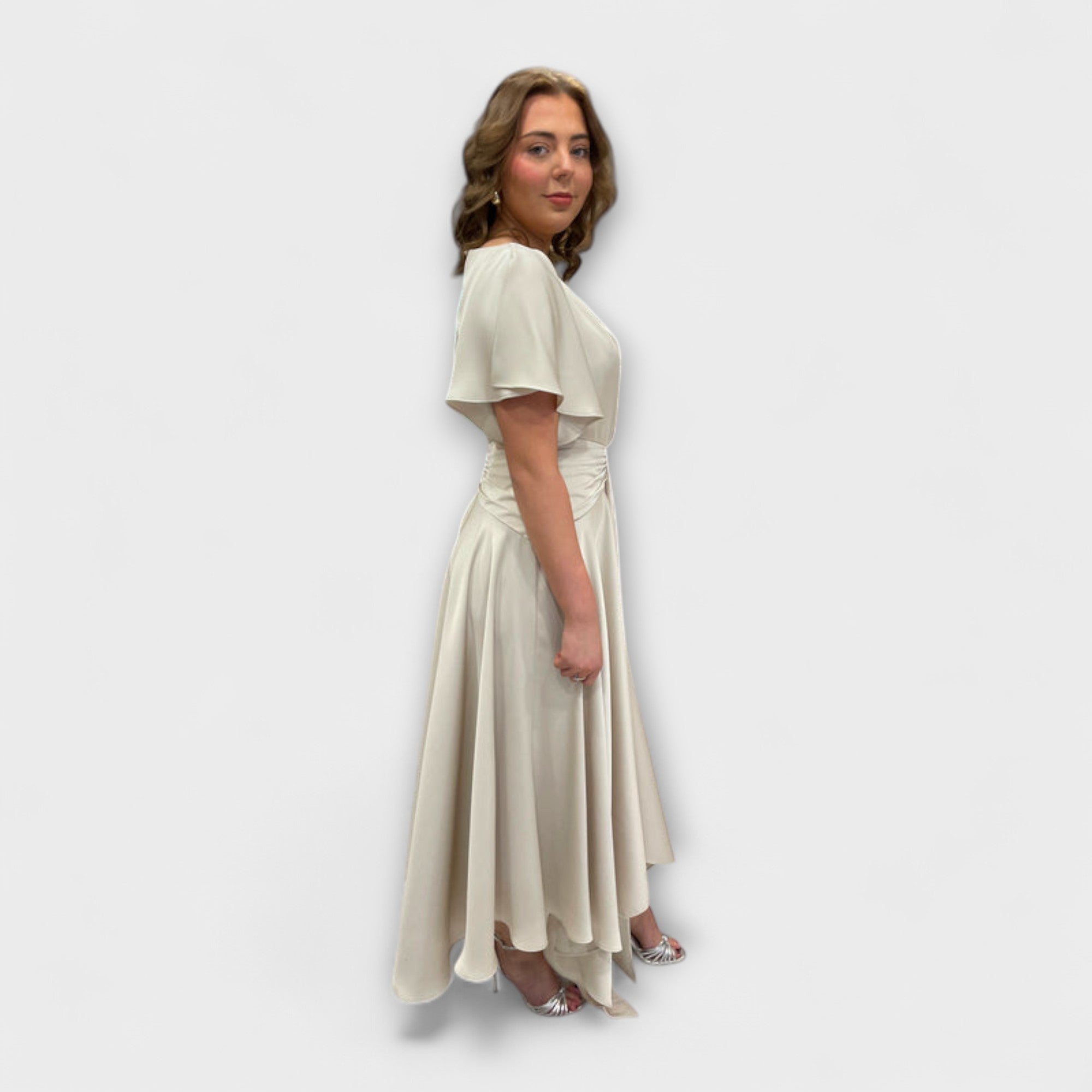 Anni – Maisonel Drapiertes Kleid
