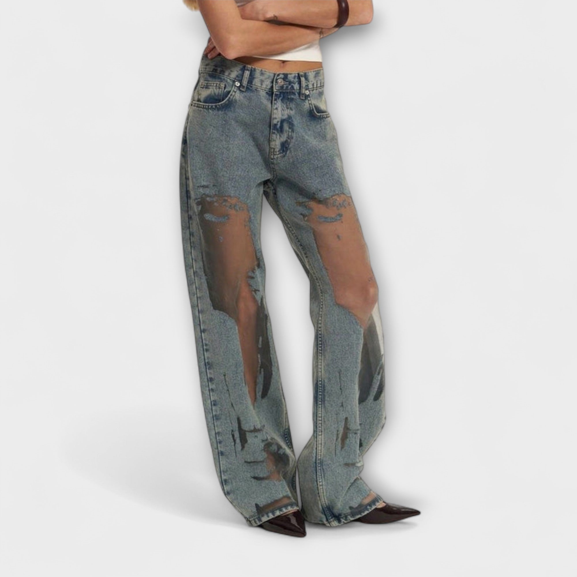 Rayne - Trixie Klare Blaue Denim Jeans