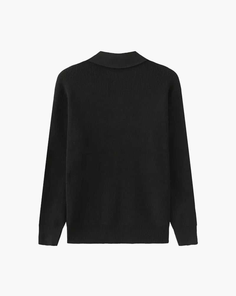 Cesare Halbzip Sweater