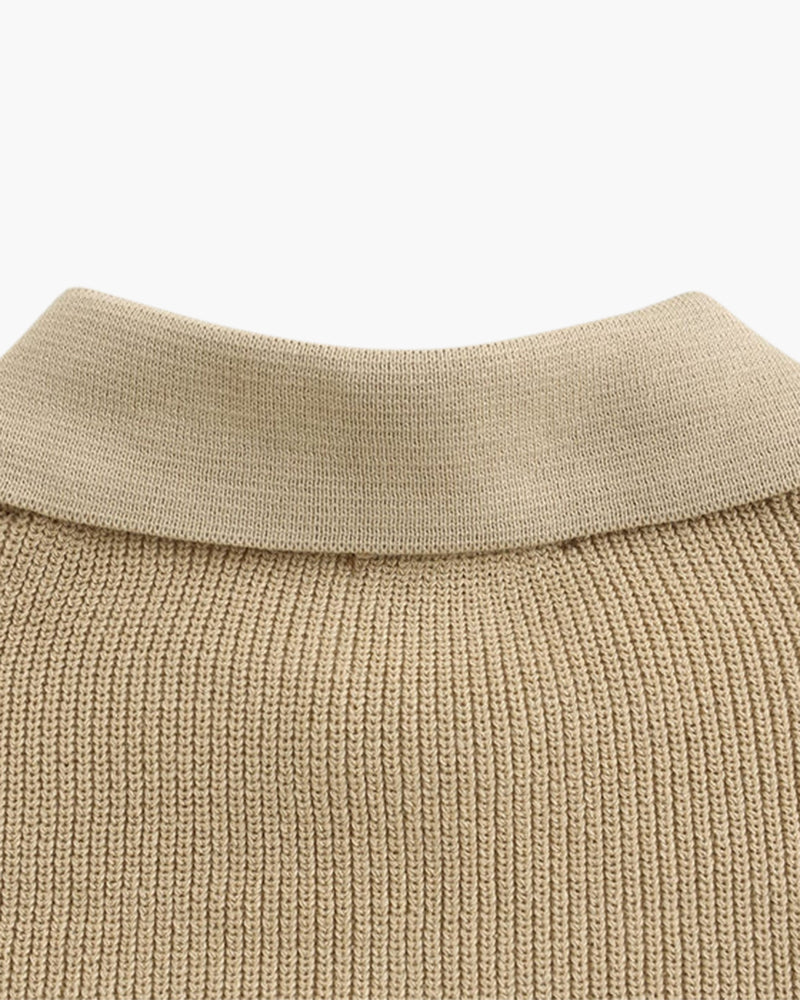 Cesare Halbzip Sweater